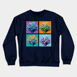 Pop Haliclona Sponge Art - Cool Underwater Crewneck Sweatshirt